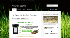 Desktop Screenshot of fleurdesoufre.com